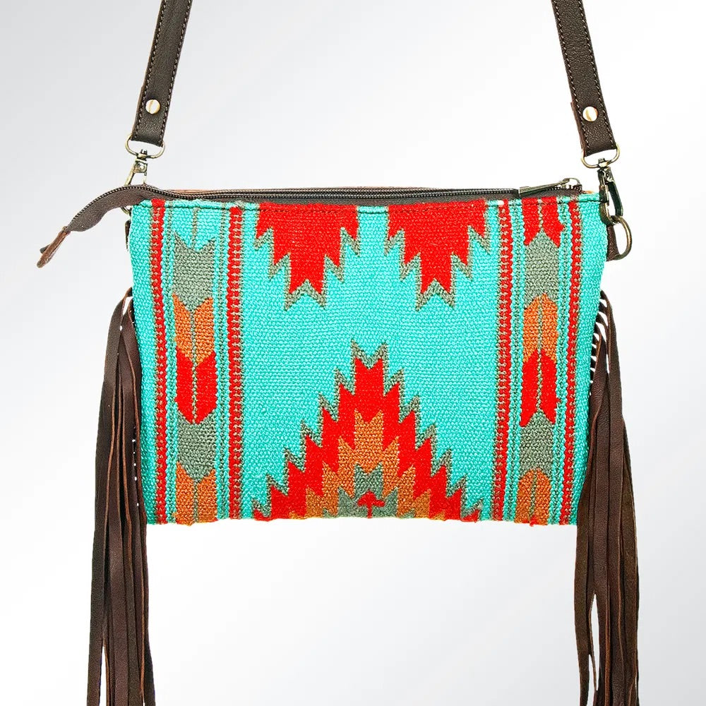 Aztec Purse with Fringe