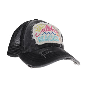 C.C. Brand Aloha Beaches Patch Cap