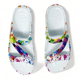 DAWGS Women's Paint Splatter Sandals