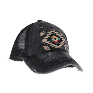 C.C. Brand Aztec Patch Cap