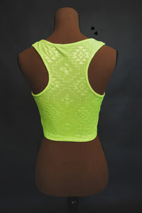 Chillville Neon Crop Tank