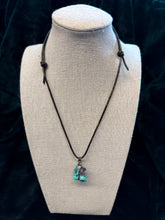 Load image into Gallery viewer, Gemma Stone &amp; Leather Necklace
