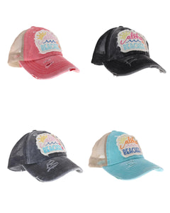 C.C. Brand Aloha Beaches Patch Cap