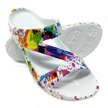 Load image into Gallery viewer, DAWGS Women&#39;s Paint Splatter Sandals
