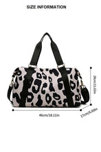 Load image into Gallery viewer, Weekend Warrior Leopard Bag
