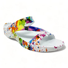 Load image into Gallery viewer, DAWGS Women&#39;s Paint Splatter Sandals
