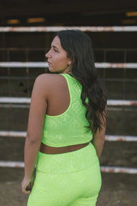 Chillville Neon Crop Tank