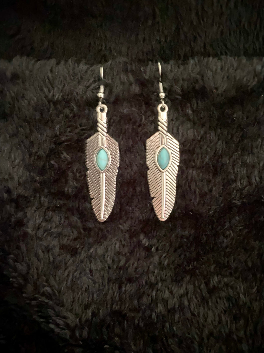 Gracie Turquoise Silver Earrings