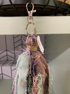 Ragtime Charm Dangle Keychain/Purse Tassel