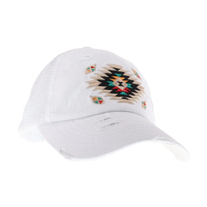 C.C. Brand Aztec Patch Cap