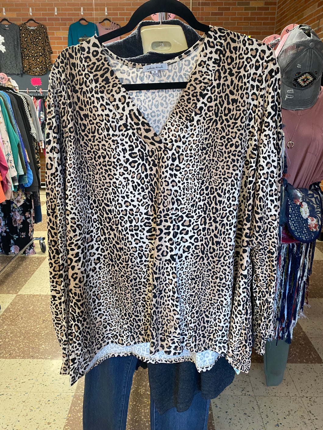 Good Love Leopard Print Top