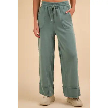 Vintage Wash Sage Lounge Pants