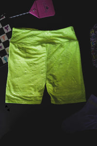 Chillville Neon Biker Shorts