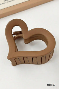 Heart Claw Clips