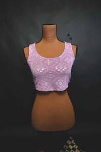 Chillville Lavender Crop Tank