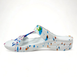 DAWGS Women's Paint Splatter Sandals