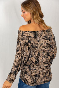 Some Day Palms Dolman Top