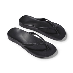 Archie's Black Flip Flops