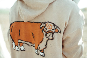 Close Knit Herd Hoodie Sweater