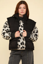 Load image into Gallery viewer, It&#39;s Like That Black Puffer Vest
