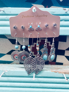 Sadie Turquoise Earring Set