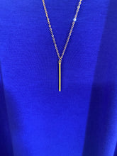 Load image into Gallery viewer, Bar Boho Necklace with Gold Chain
