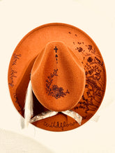 Load image into Gallery viewer, Among The Wildflowers Custom Burned Hat
