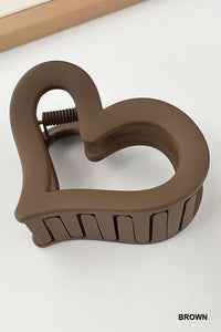 Heart Claw Clips