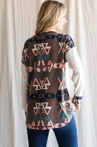 Somebody Like You Aztec Top