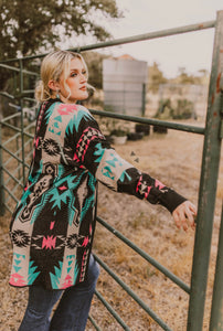 Amazed By You Aztec Cardigan