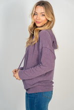 Load image into Gallery viewer, Lucky Me Purple Hoodie
