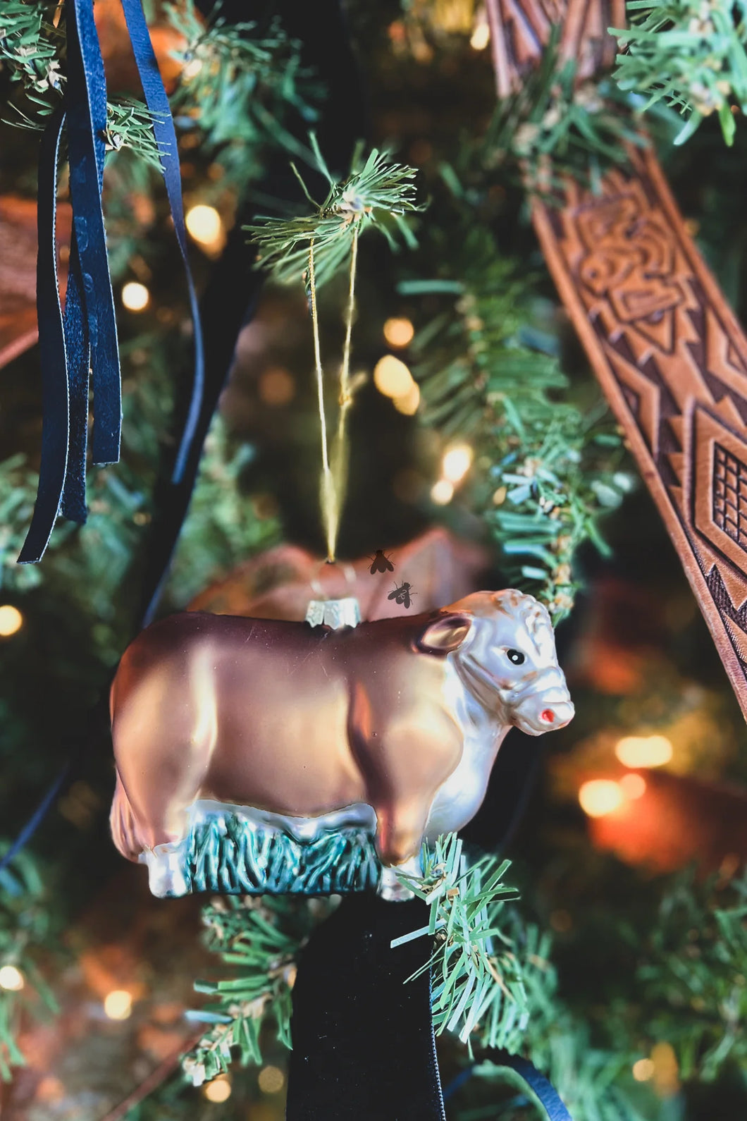 Hereford Christmas Tree Ornament