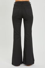 Load image into Gallery viewer, Risen Brand Black Flare Jeans
