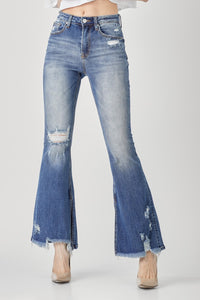 Risen Brand Dark Wash Flare Jeans