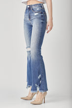 Load image into Gallery viewer, Risen Brand Dark Wash Flare Jeans
