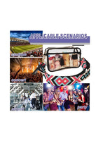 Load image into Gallery viewer, Santa Fe Clear Stadium Bag
