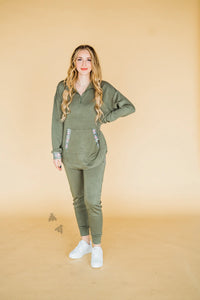 Hot Trot Olive Joggers