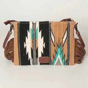 Dylan Aztec Purse with Fringe