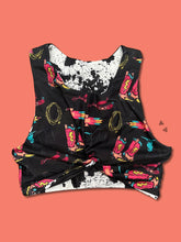 Load image into Gallery viewer, Neon Nights Reversible Swimsuit Top
