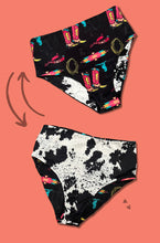 Load image into Gallery viewer, Neon Nights Reversible Swimsuit Bottoms
