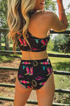 Load image into Gallery viewer, Neon Nights Reversible Swimsuit Bottoms
