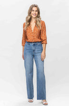 Load image into Gallery viewer, Judy Blue Raw Hem Wide Leg Jeans
