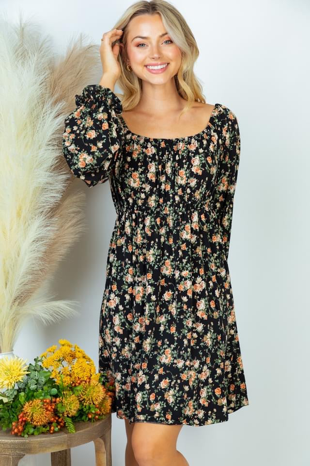 This Moment Floral Dress