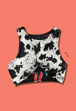 Load image into Gallery viewer, Neon Nights Reversible Swimsuit Top
