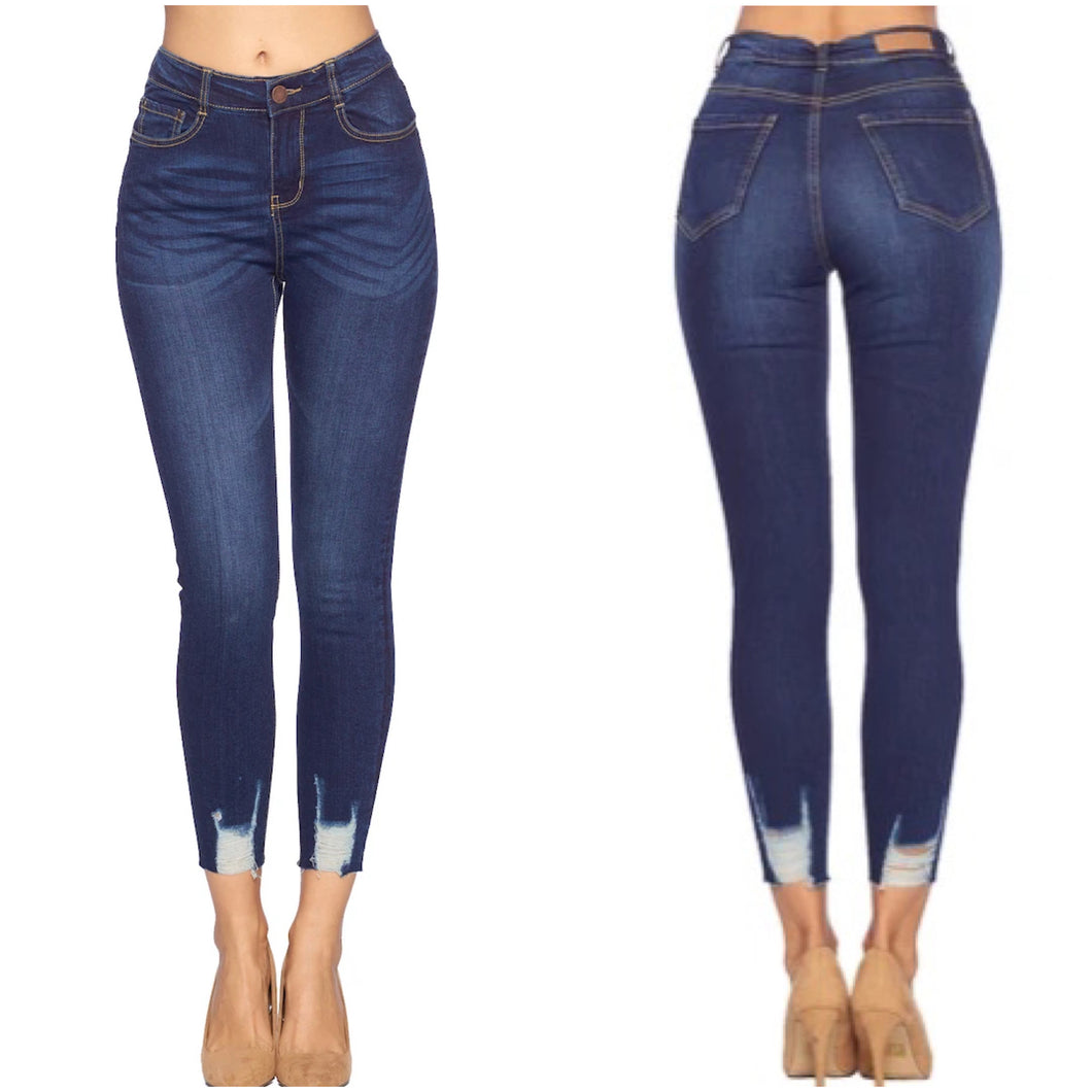 Blue Age Dark Wash Skinny Jeans | Ella’s Arrow