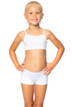 Load image into Gallery viewer, Kids Under Dress White Shorts - Ella’s Arrow
