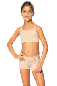 Kids Under Dress Taupe Shorts - Ella’s Arrow