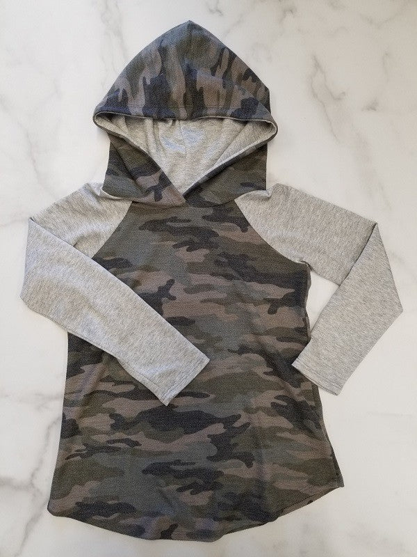 Mommy & Me Camo Hoodie - Ella’s Arrow