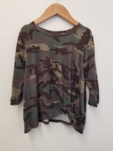 Load image into Gallery viewer, Kids Camo Top with Side Twist - Ella’s Arrow
