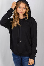 Load image into Gallery viewer, Life&#39;s A Beach Black Hoodie - Ella’s Arrow
